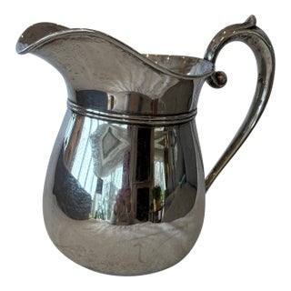 Mid 20th Century Sterling Silver Water Pitcher For Sale