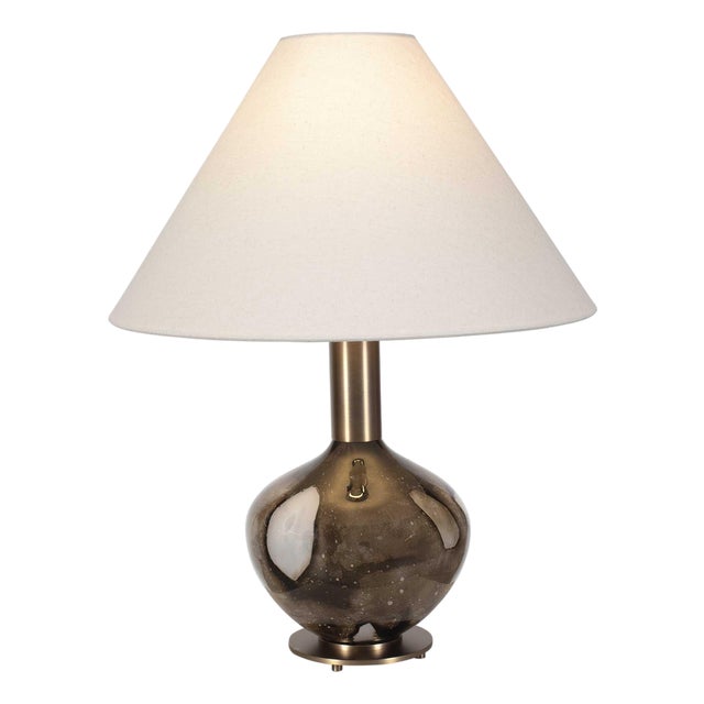 Montagu Dark Brown Table Lamp For Sale