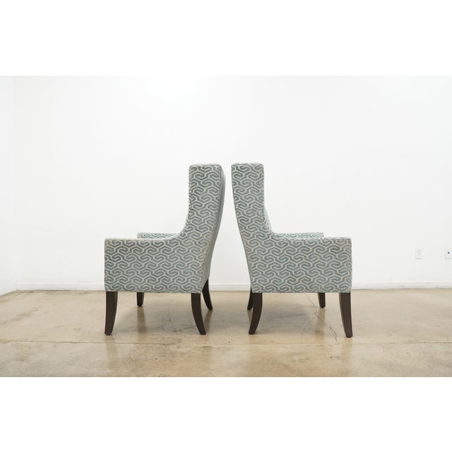 Wood Ethan Allen Larkin Host Chairs (Set of 2 For Sale - Image 7 of 17