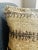 Vintage Turkish Isparta Rug Pillow Cover 16x16 – Geometric Wool Cushion Earthy Tones For Sale - Image 9 of 12