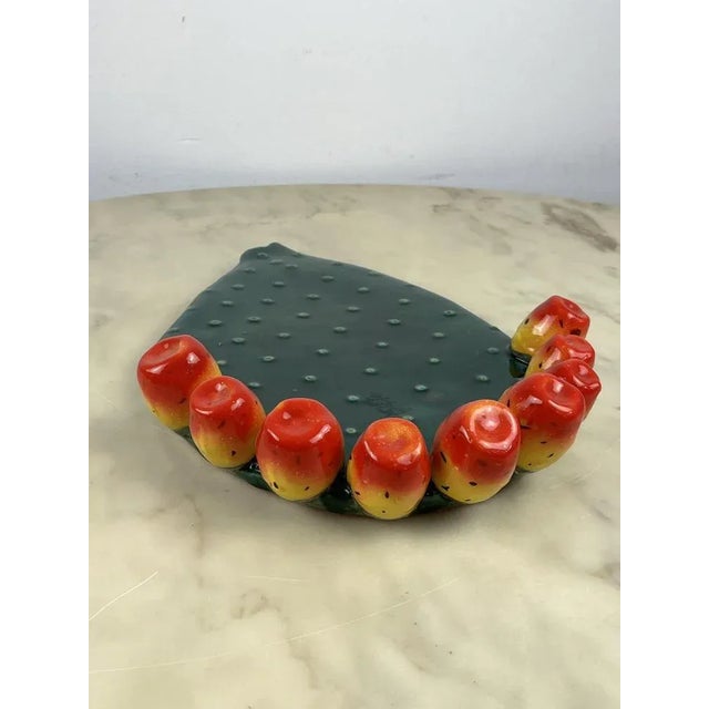 Mural Decoration in Sicilian Glazed Terracotta, Italy, 1980s For Sale - Image 9 of 10