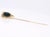 Early 20th Century Antique Signed Brassler & Co. Art Deco 14k Gold & Bloodstone Cabochon Stickpin For Sale - Image 5 of 15