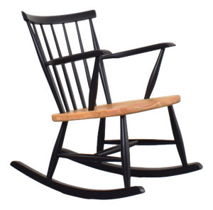 Mid-Century Modern Swedish Rocking Chair, 1960s