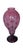 Le Verre Français, baluster vase, "Garances" model, in acid-etched multi-layered glass decorated with stylized floral...