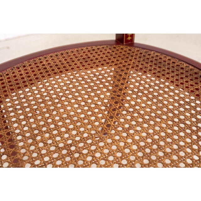 Pair Neoclassical Hand Paint Decorated Adams Style Armchairs For Sale - Image 12 of 18