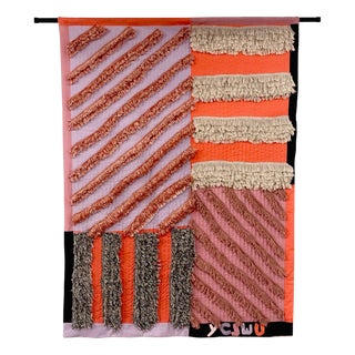 Geometric Wall Hanging by Granite + Smoke For Sale