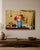 Brown Maxmilian Ciccone, Maximilian Ciccone, Composition, Oil on Canvas, 2000s, 2000s, Oil on Canvas For Sale - Image 8 of 10