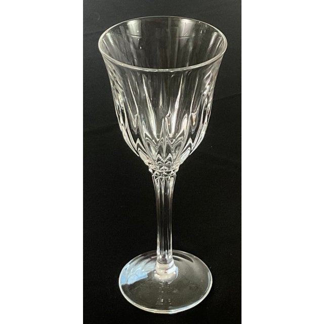 Crystal D’Arques-24% cut and polished, lead crystal cordials Set a seven 5.4 inches high and 2 inches wide at the lip...