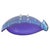 Vintage Postmodern Blue Fused Art Glass Sculptural Bowl, circa 1980 For Sale In Palm Springs - Image 6 of 17