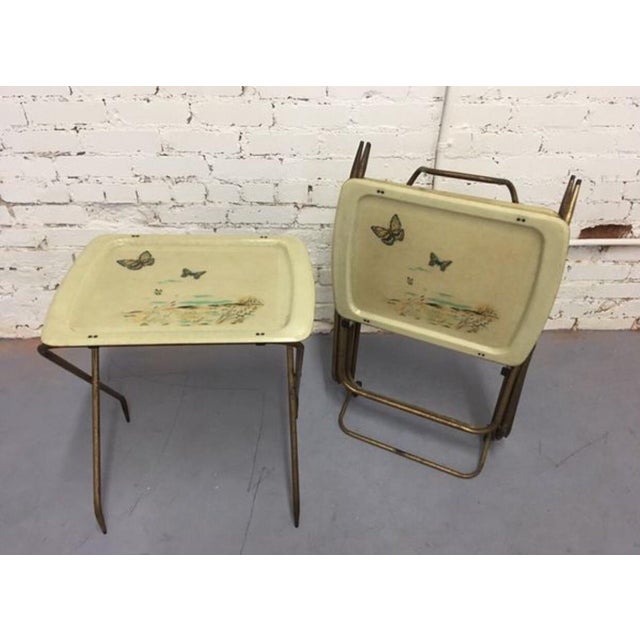 Vintage CalDak MidCentury T.V. Trays Set of 4 Chairish