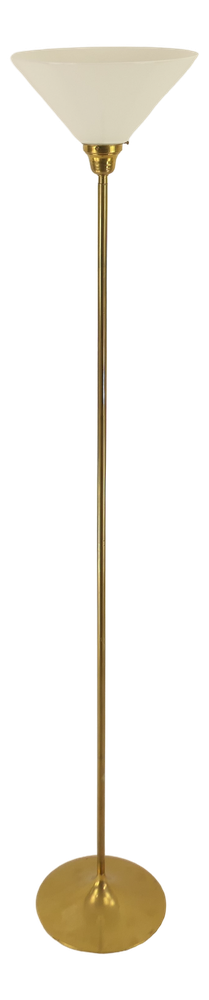 Brass Floor Lamp, Italy, 1980s