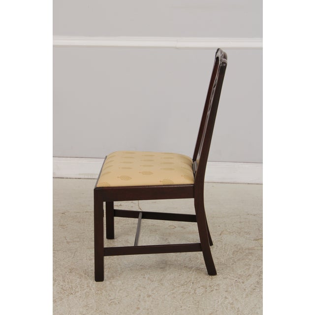 2000 - 2009 Set of 6 Stickley Mahogany Dining Chairs For Sale - Image 5 of 18