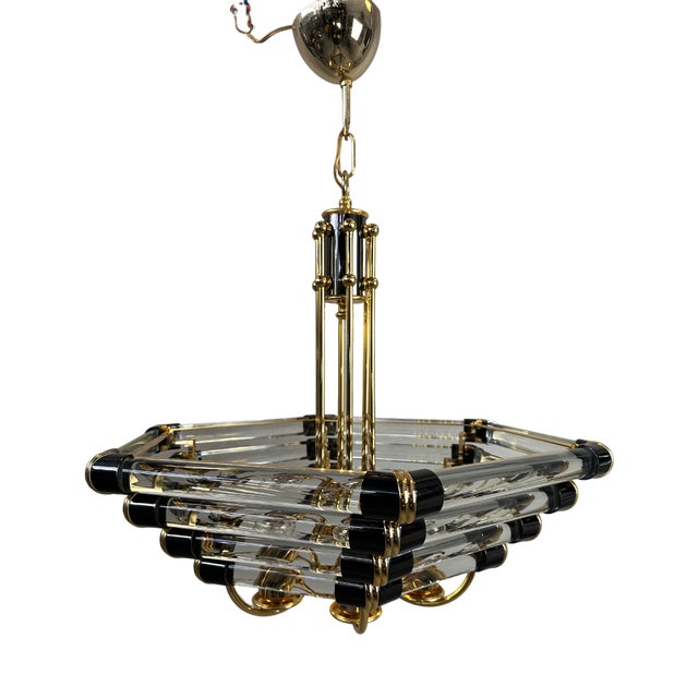 Vintage Hexagon Light from Bakalowits & Sohne For Sale