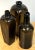 19th C. Shipwreck Olive Green Glass Liquor Bottles, Van Den Bergh & Co. et al - Set of 3 For Sale In West Palm - Image 6 of 12
