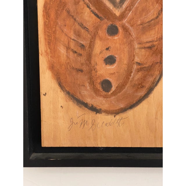 1970s Jimmy Lee Sudduth 1970’s Mud Painting For Sale - Image 5 of 13