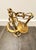 Early 20th Century Two-Light Brass Lantern With Bow Details For Sale In New York - Image 6 of 7