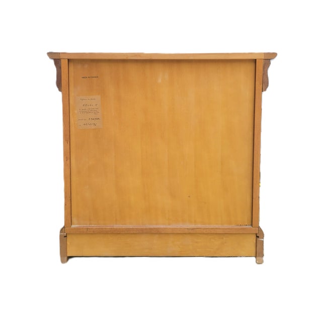 Brown Grange Cherry Wood French Louis Philippe Nightstand, 1990s For Sale - Image 8 of 9
