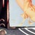 Art Deco Reverse Painted Black & Silver Glass 4x6 Streamline Picture Frame For Sale - Image 4 of 5