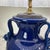The Bradburn Gallery Cobalt Ceramic Lamp Pair For Sale In West Palm - Image 6 of 17