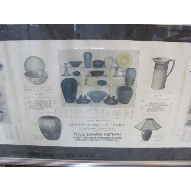 Early 20th Century 2 Paul Revere Pottery Brochures Framed Early 20th Century Saturday Evening Girls For Sale - Image 5 of 13