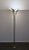 Large French Art Deco Style Frosted Glass Floor Lamp by Montauban, 1980s For Sale - Image 6 of 11