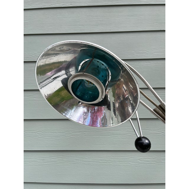 Fabulous 1905’s industrial style floor lamp. Made by Wilmot Castle of Rochester, New York, this Model 304 Type 8 medical...