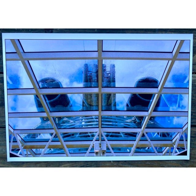 Original photographic abstract artwork by California artist Clifford Baker. Photographed aboard a Princess Cruise to...