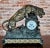 Geo Maxim 19th century Mantle Clock with Tiger Sculpture Dimensions : 18" x 19" x 8" A beautiful piece that will add to...