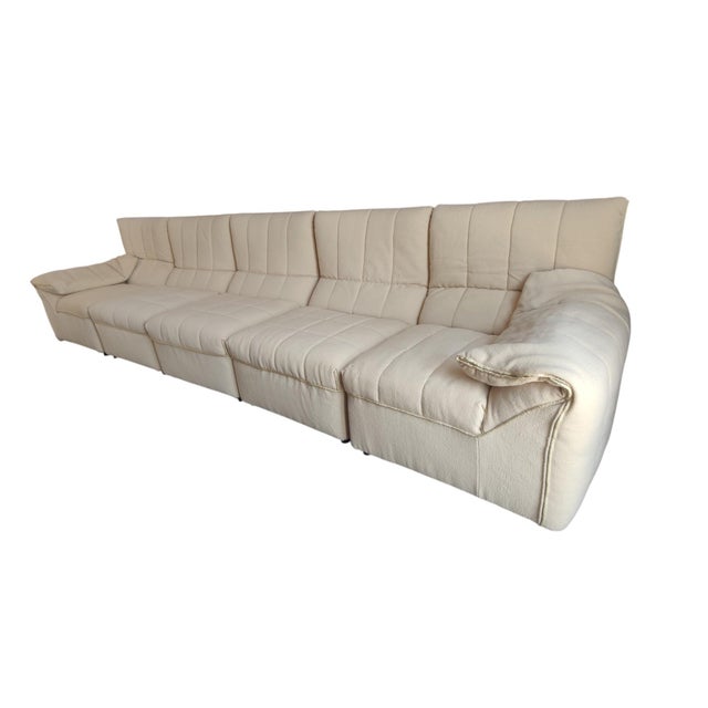 Baia Mode Modular Sofa by Antonio Citterio and Paolo Nava for B&B Italia, 1970s, Set of 5 For Sale - Image 3 of 18