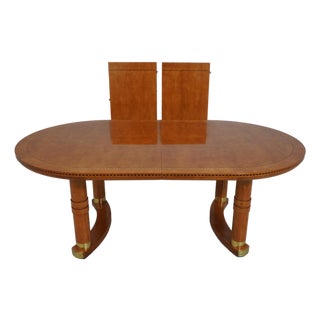 Hickory White Genesis Biediermier Dining Room Table For Sale