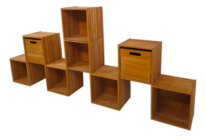 Wasa Modular Wall Unit Cubes, 1990s, Set of 10