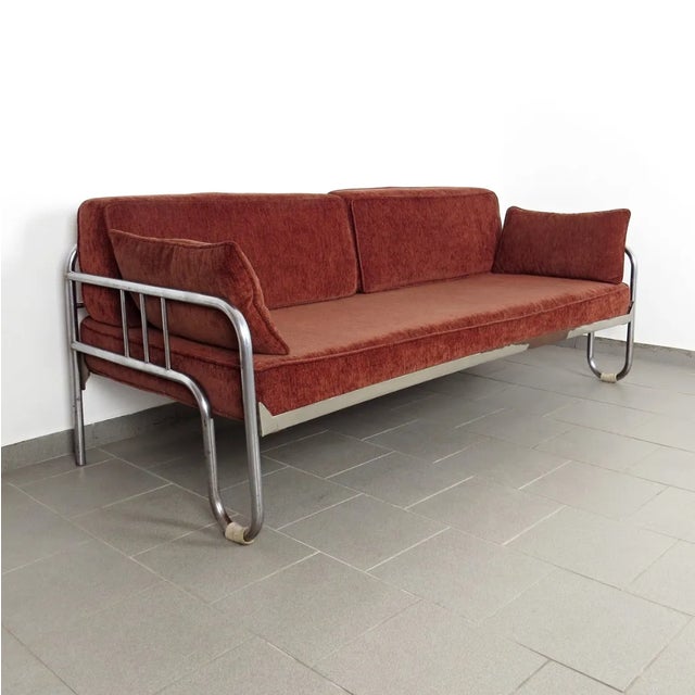 Vintage Tubular Sofa, 1930s, in Very Good conditions. Designed 1920 to 1949