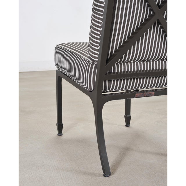 Set of 16 McKinnon and Harris Beaufort Garden Dining Chairs For Sale - Image 17 of 18