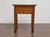 Wood 19th Century French Walnut Side Table With Drawer and Carved Diamond Accents For Sale - Image 7 of 9