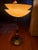 Alabaster Stiffel Mid-Century Modern Illuminated Alabaster Pedestal For Sale - Image 8 of 12