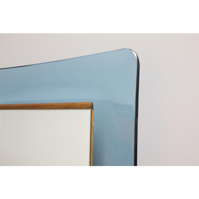 Large Rectangular Mirror by Max Ingrand for Fontana Arte, 1956 For Sale - Image 9 of 14