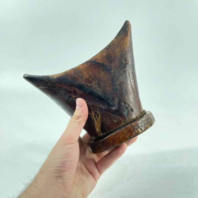 Early 20th Century Wood Headrest Ethiopia MATTER COLLECTION For Sale - Image 10 of 10