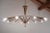 Magnificent mid-century modern Chandelier by Oscar Torlasco for Lumi Milano, model 234, from the 1950s, Italy. The...