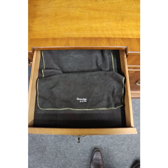 Henredon Neoclassical Style Cherry Credenza For Sale - Image 10 of 16