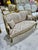 Baroque Sofa in Beige and Ivory With Hand-Applied Gold Leaf For Sale - Image 12 of 13