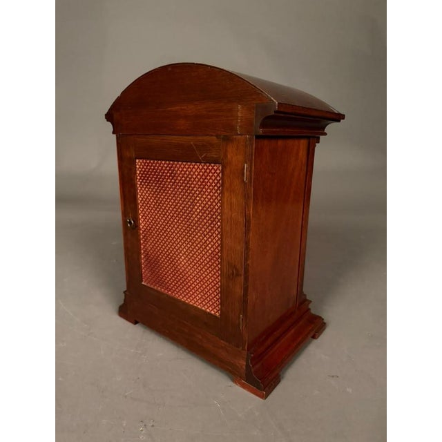 Gustav Becker German Mahogany Bracket Clock With Time, Strike & Chime, Circa 1920 For Sale - Image 10 of 16