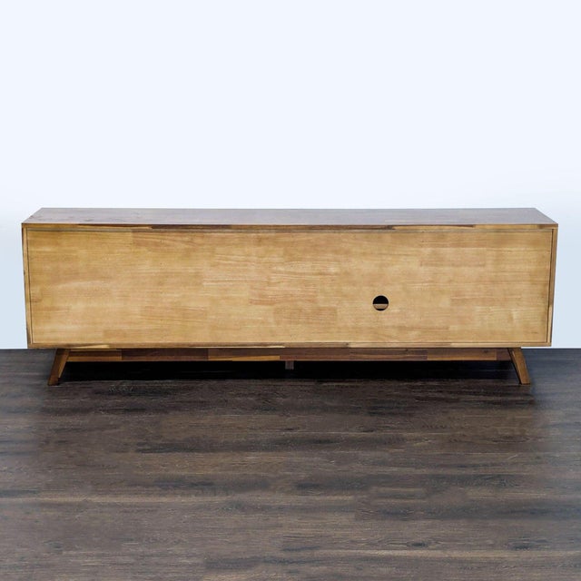 Brown AllModern Media Console For Sale - Image 8 of 11