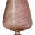Vintage Murano Barovier Toso Amethyst Gold Flecks Italian Art Deco Glass Footed Flower Vase For Sale In Orlando - Image 6 of 9