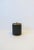 Contemporary Italian Porcelain Vanity Box by L'Objet, Dark Charcoal Grey and Gold, Italy For Sale - Image 3 of 8