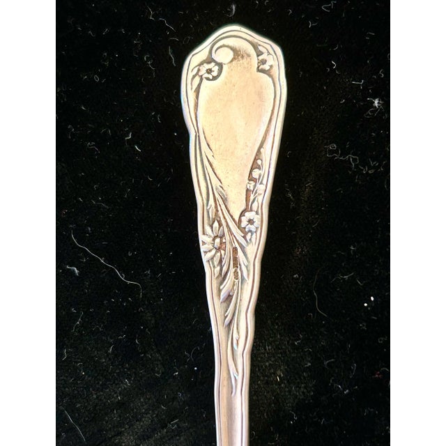 Art Nouveau/Rococo Shell Serving Spoon For Sale In San Francisco - Image 6 of 7