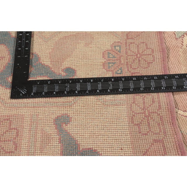 Textile Vintage Turkish Oushak Rug, 05'09 X 07'10 For Sale - Image 7 of 10