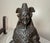 Metal Antique Pair 19th Century Chinese Emperor & Empress Cast Iron Fireplace Andirons For Sale - Image 7 of 16