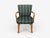 Mid-Century Modern Alfred Christensen Style, Armchair, Bentwood, Fabric, Sweden, 1960s For Sale - Image 3 of 11