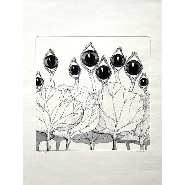 Black C. Keller, Compositions, 1975, Prints, Set of 3 For Sale - Image 8 of 15