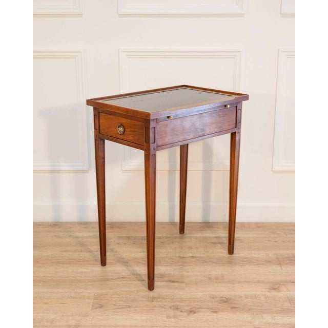 Wood Mid 20th Century Small Louis XVI Style Side Table For Sale - Image 7 of 10